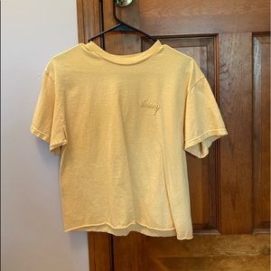 Brandy Melville Yellow Honey Shirt